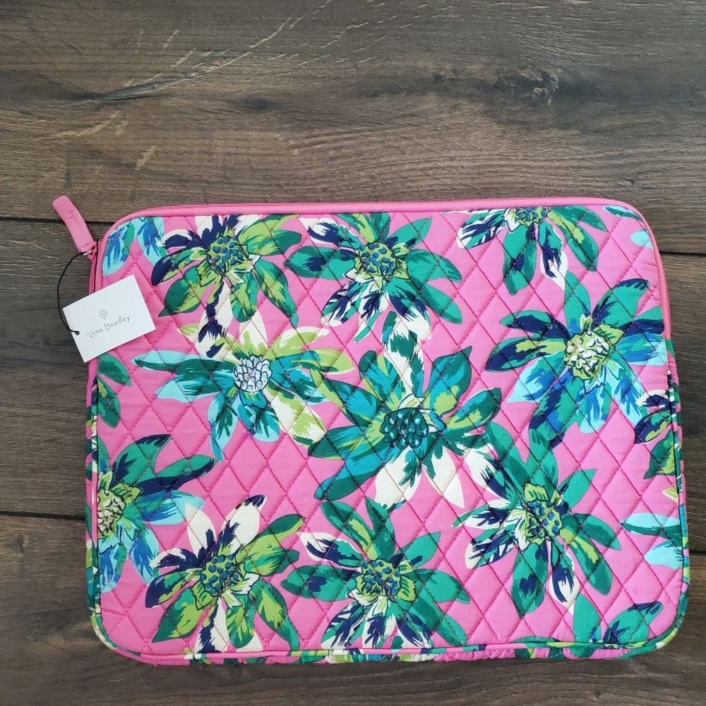 Vera Bradley Laptop Sleeve Tropical Paradise